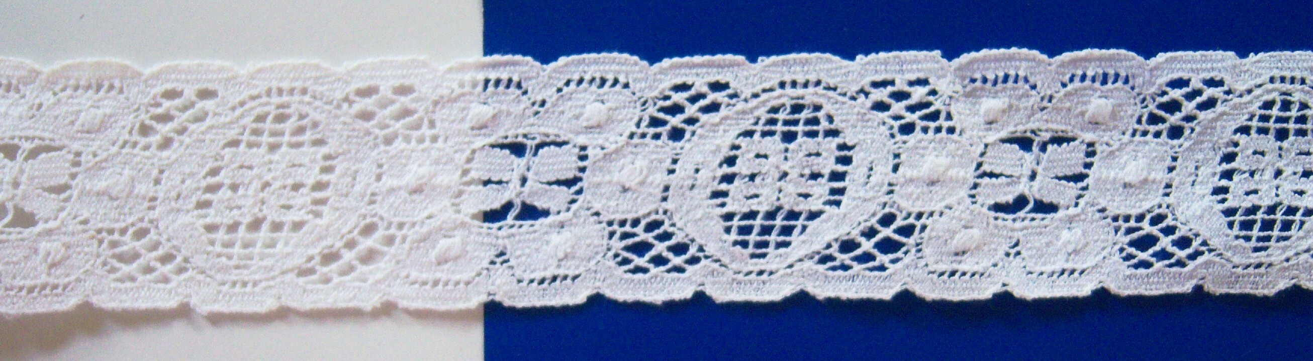 Natural White 2 Inch Cotton Cluny Lace