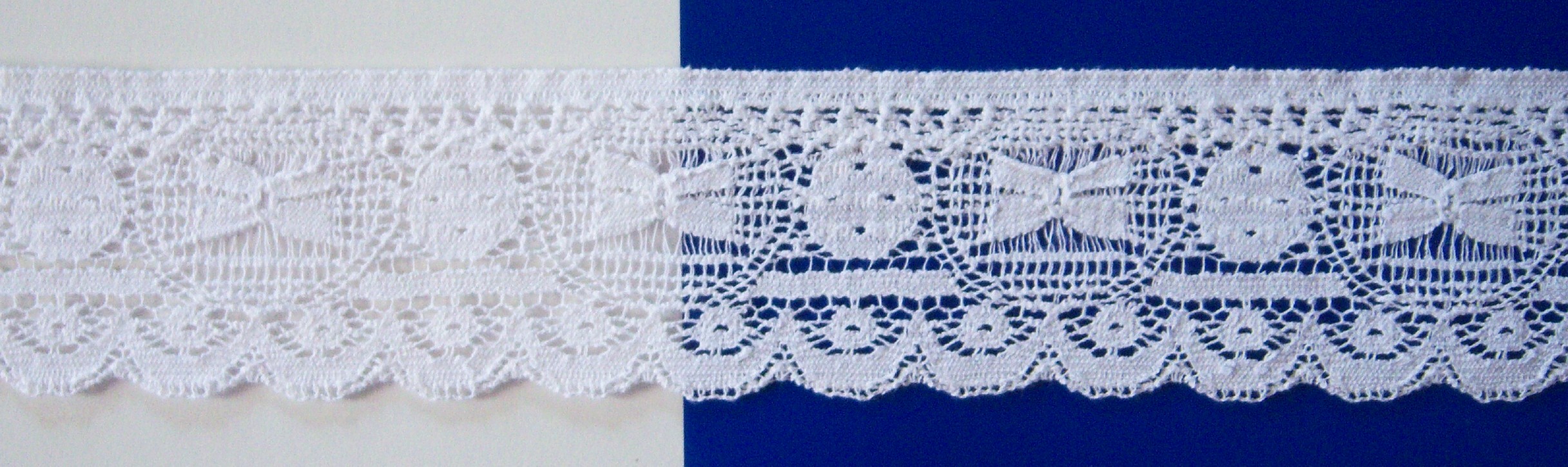 White 2 Inch Cotton Lace