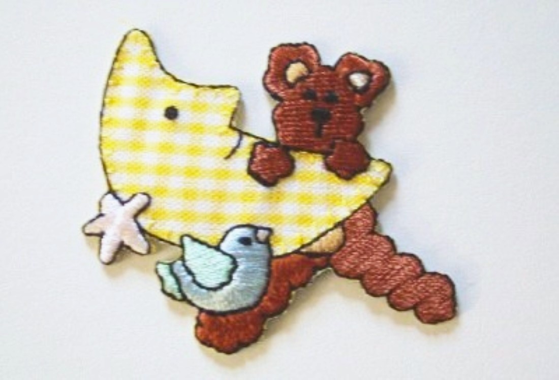 Moon Bird Applique