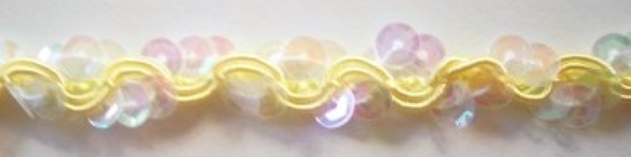 Iridescent Sequin/Maize Cord 3/8" Trim