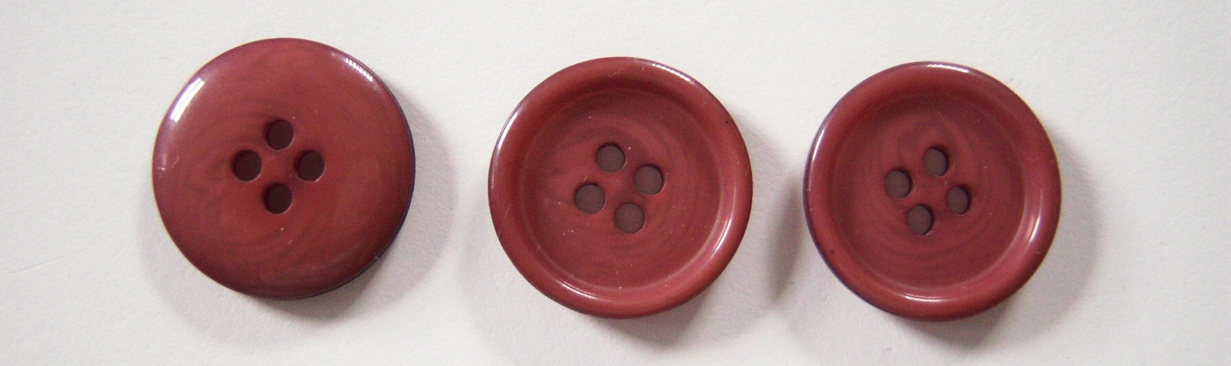 Lt Plum Marbled 3/4" 4 Hole Button