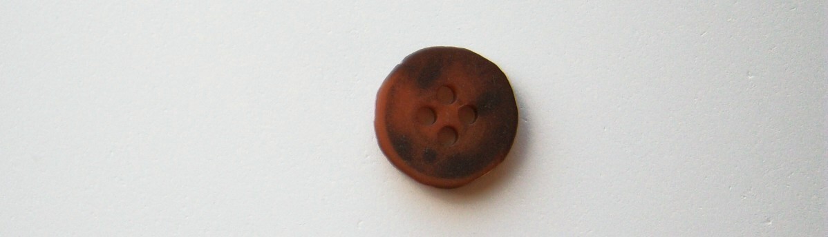 Apricot/Brown Marbled 5/8" Button