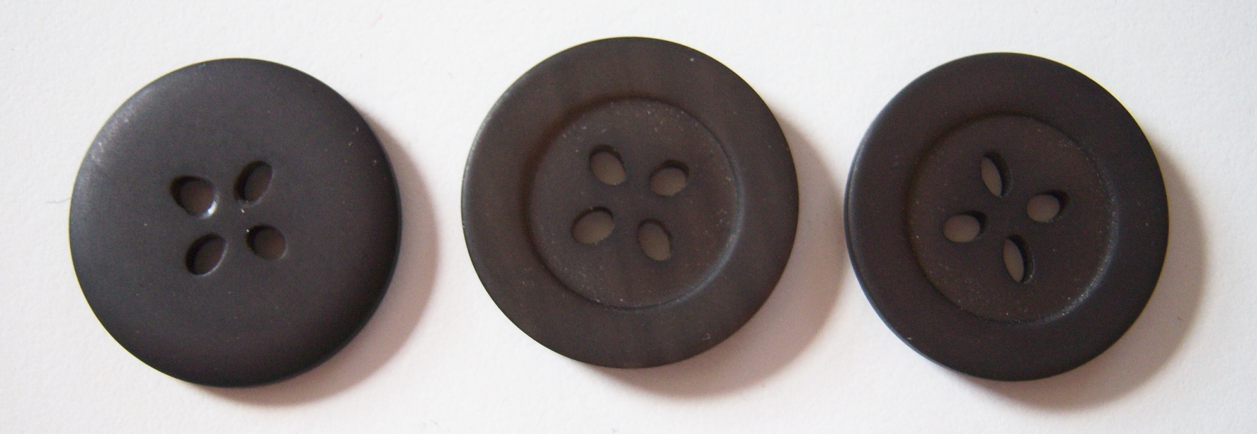 Dk Brown 1" Button