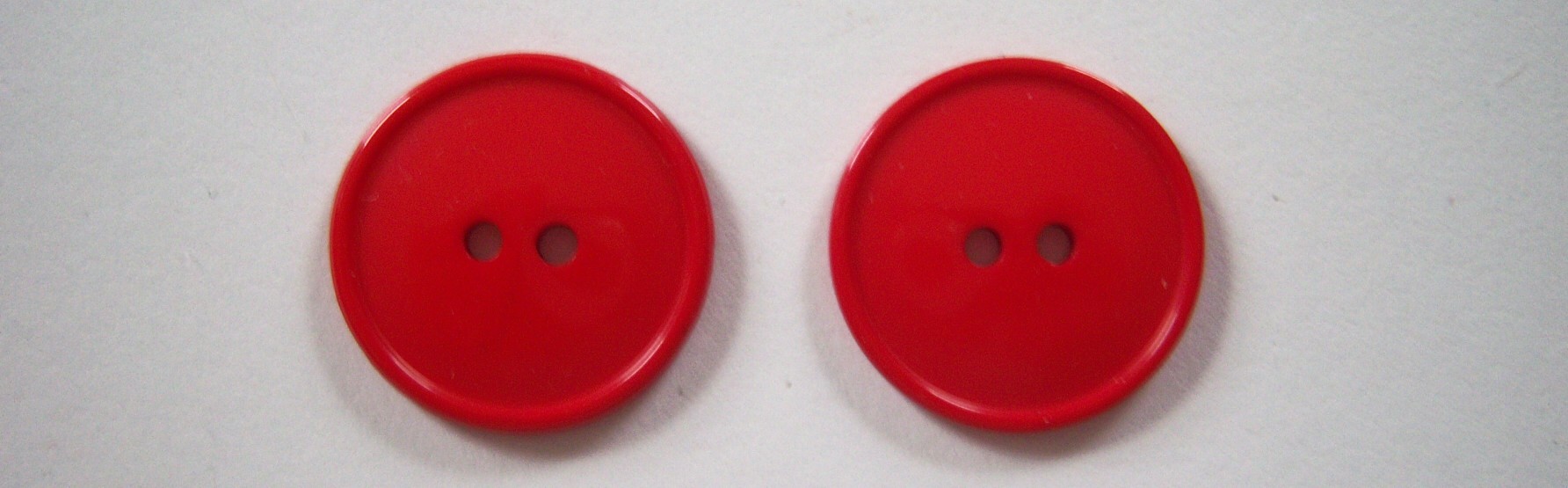 Scarlet Red 7/8" Button