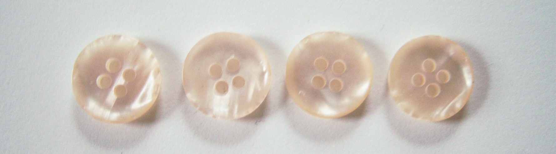 Beige Pearlized 7/16" Button