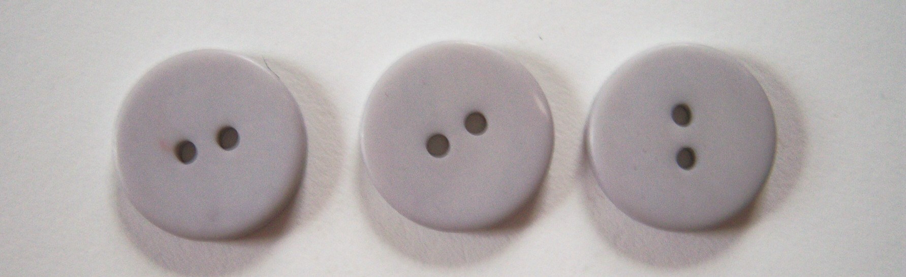 Matte Lt. Grey 3/4" 2 Hole Button