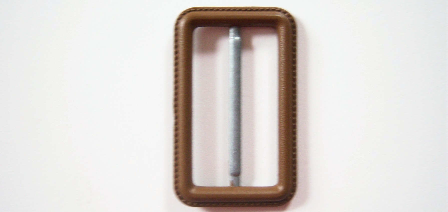 Lt. Brown 2" Bar Plastic 1 1/2"x2 1/2" Buckle