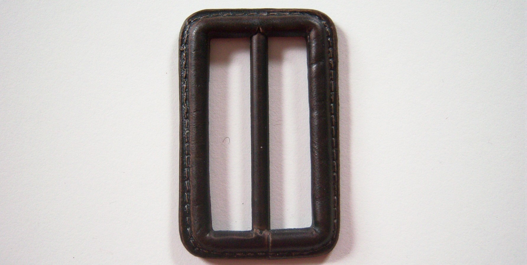 Dk Brown 2" Bar Plastic 1 5/8"x2 1/2" Buckle