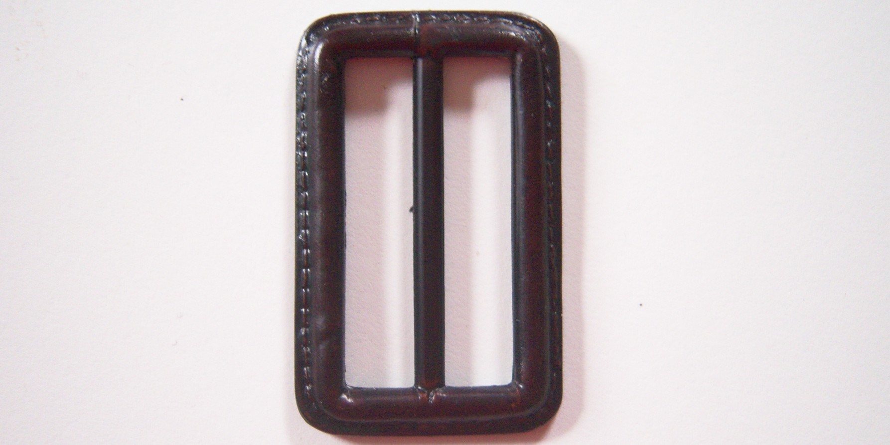 Mahogany 2" Bar Plastic 1 5/8"x2 5/8" Buckle