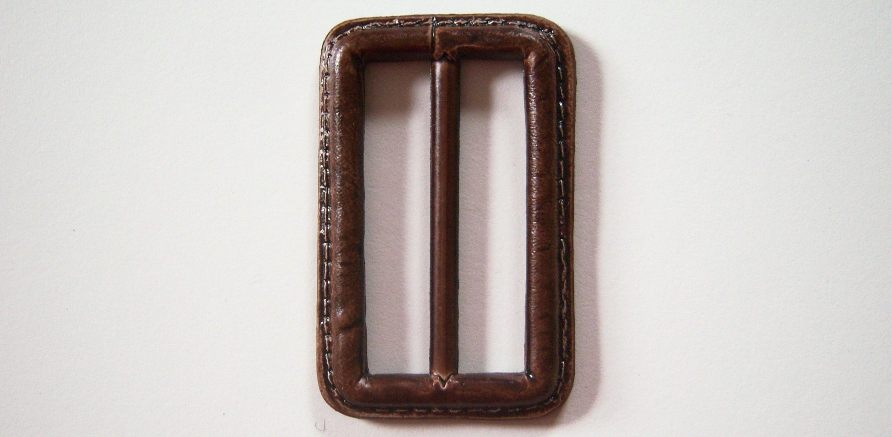 Brown 2" Bar Plastic 1 5/8"x2 1/2" Buckle