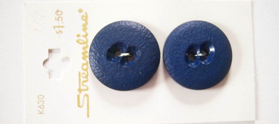 Light Navy 1" Button Card