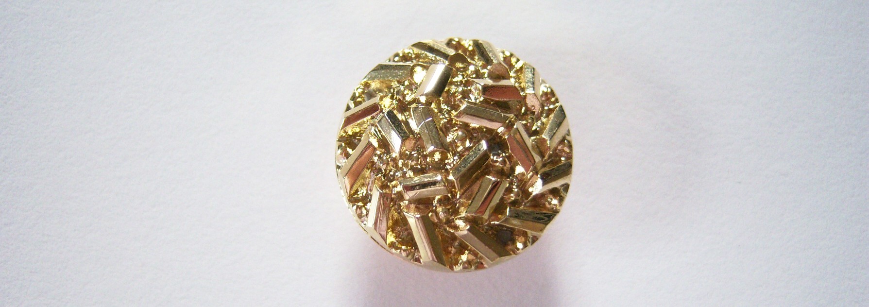 Light Gold 3/4" Plastic Button