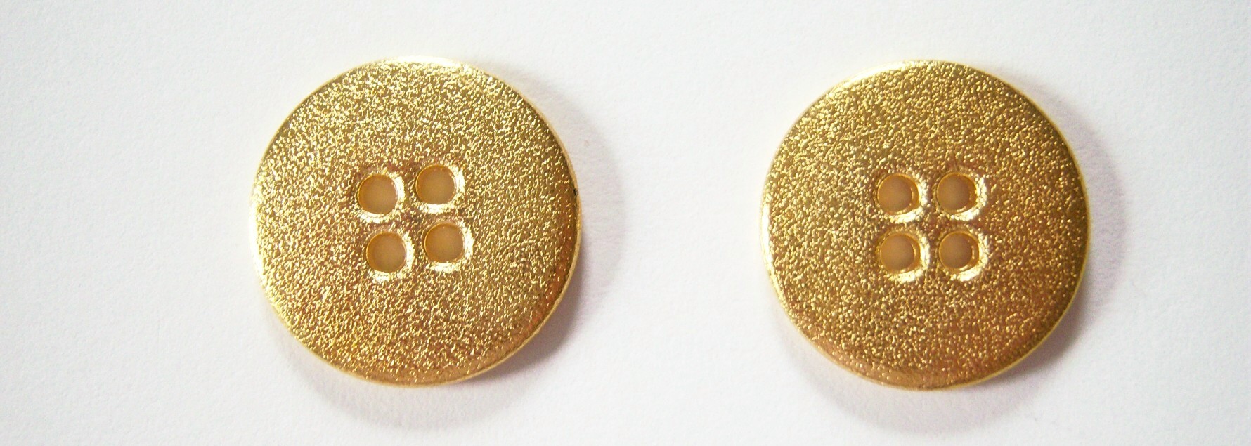 Sparkle Gold Metal 1" Button