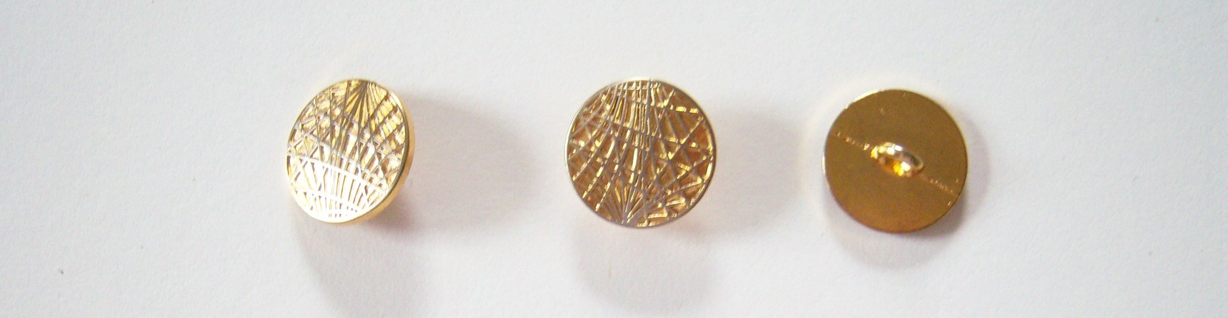 Gold/Silver 5/8" Metal Button