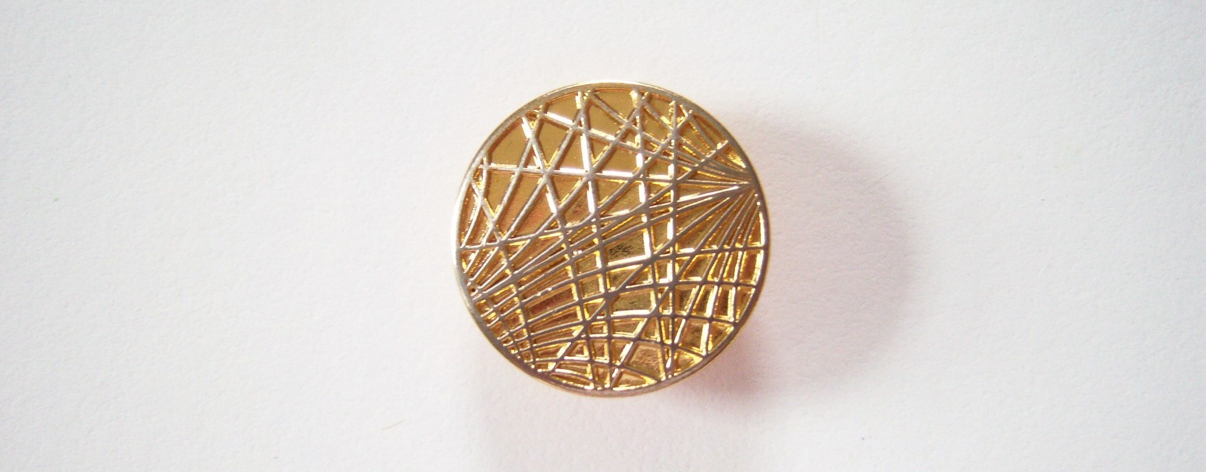 Gold/Silver 7/8" Metal Button