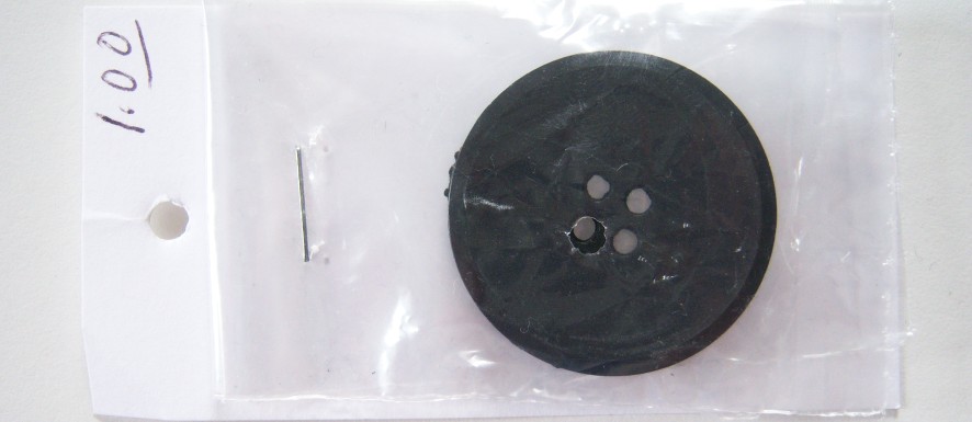 Black 1 3/8" Button Card