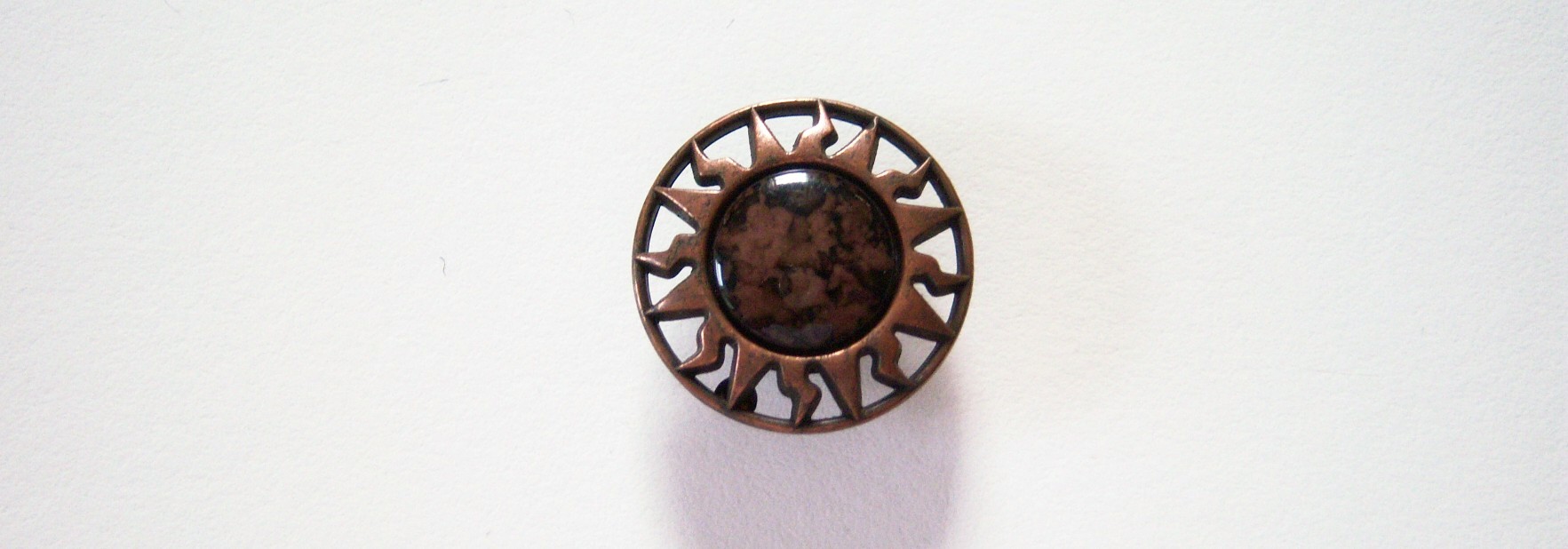 Copper 3/4" Plastic Button