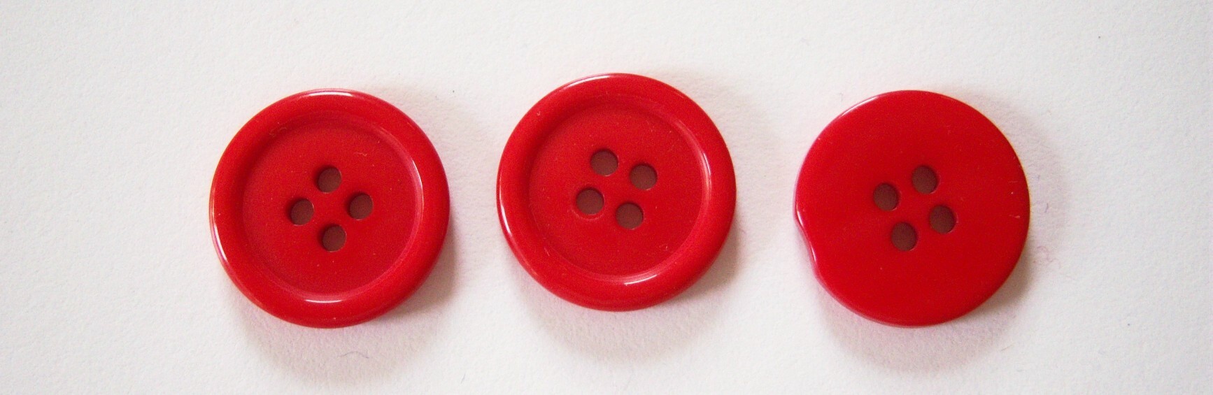 Lipstick Red 11/16" Button