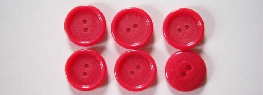 Strawberry 3/4" 2 Hole Button