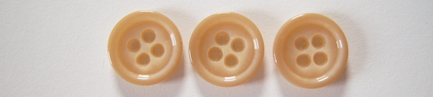 Shiny Beige 5/8" 3 Buttons