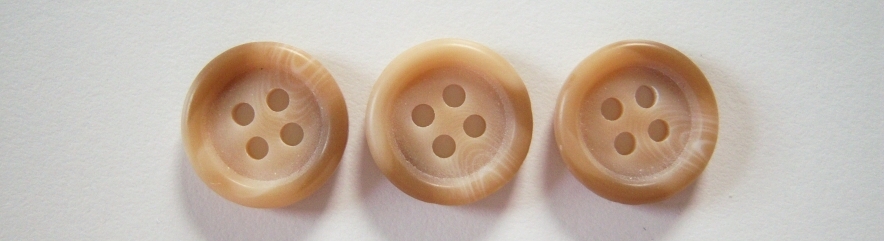 Camel/Cocoa 5/8" Button