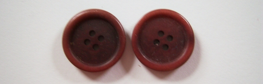 Mahogany Marbled 7/8" Button