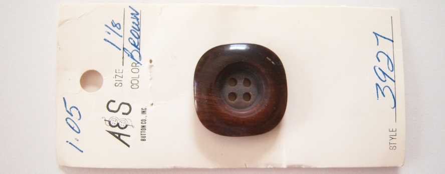 Mahogany 1 1/8" One Button Card