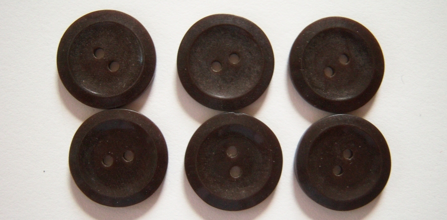 Brown 3/4" Button