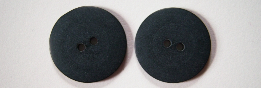 Matte Black 7/8" Two Hole Button