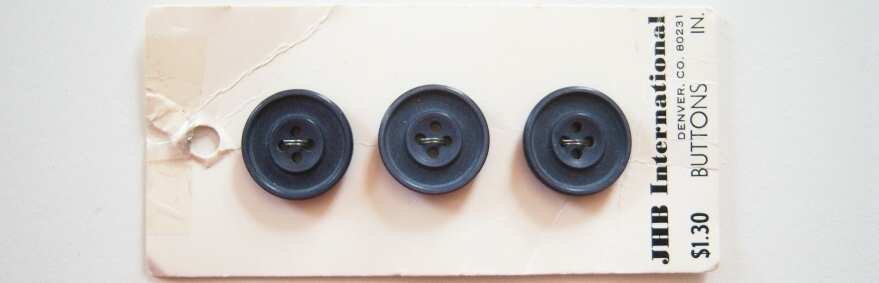 JHB Dusty Navy 3/4" Button Card