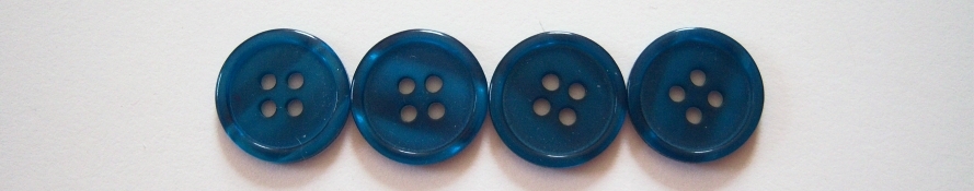 Sapphire Pearlized 11/16" Four Buttons