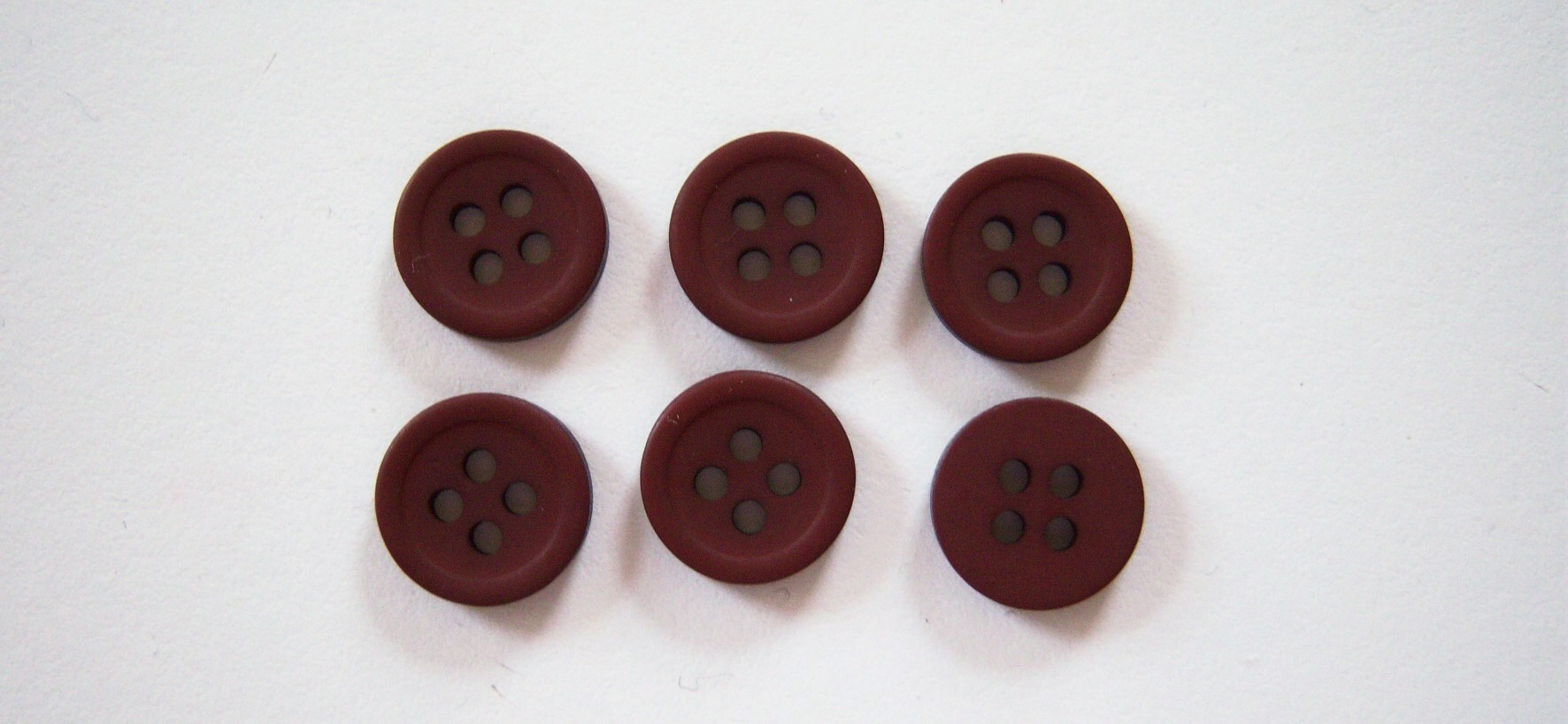 Mahogany 3/8" Button