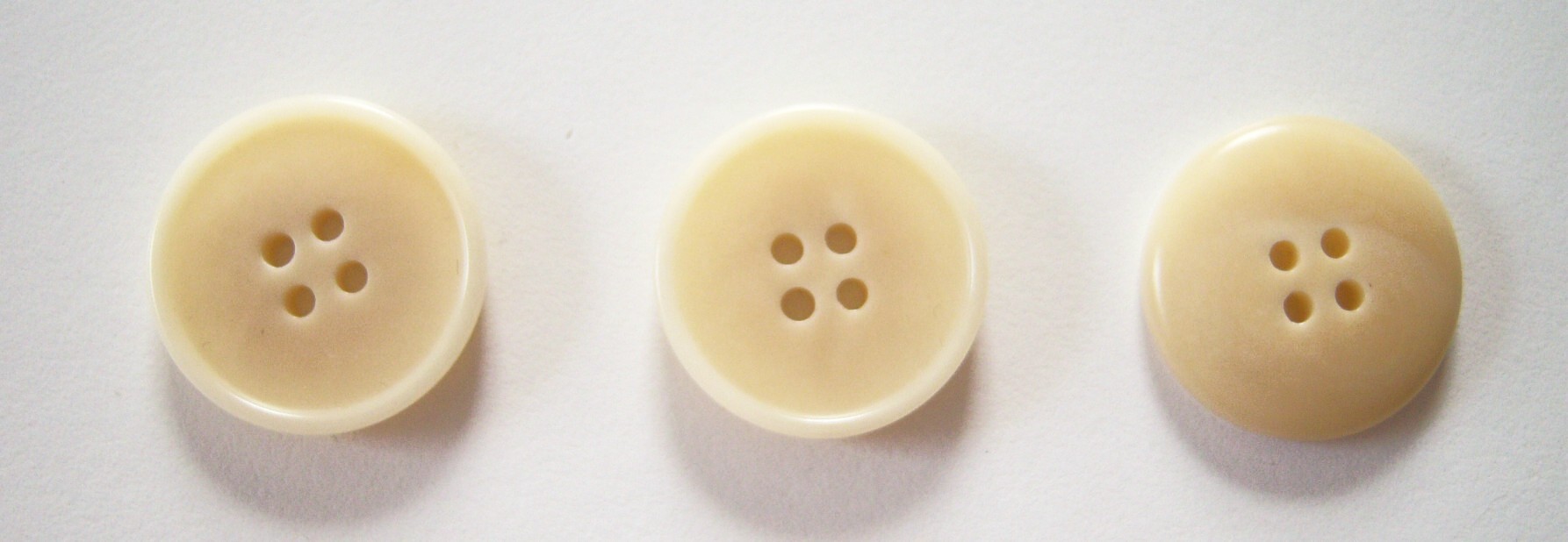 Ecru 7/8" Three Button