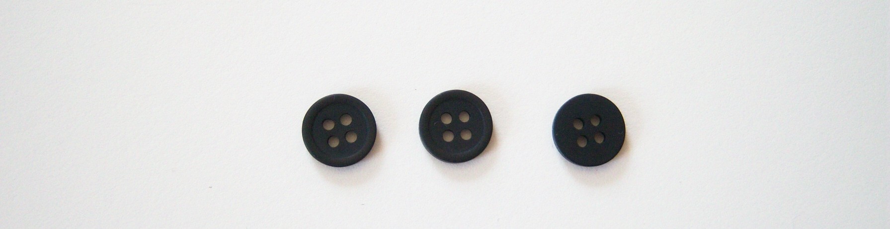 Dark Navy 7/16" 4 Hole Button