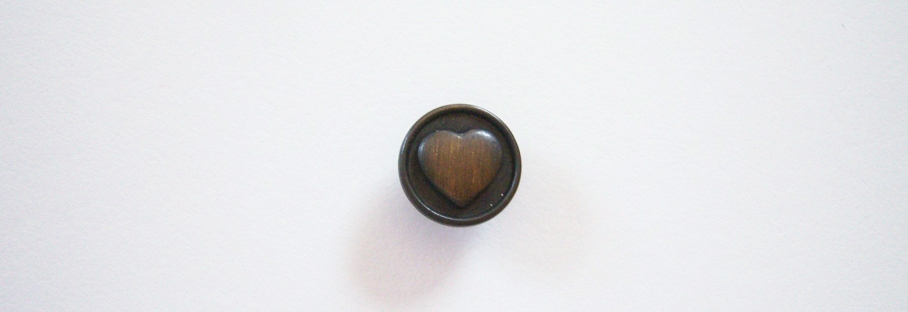 Metal Heart 1/2" Button