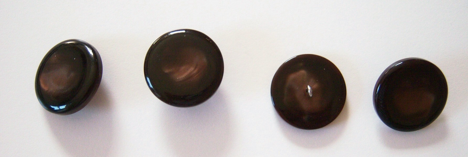 Brown Pearlized 1" 4 Buttons