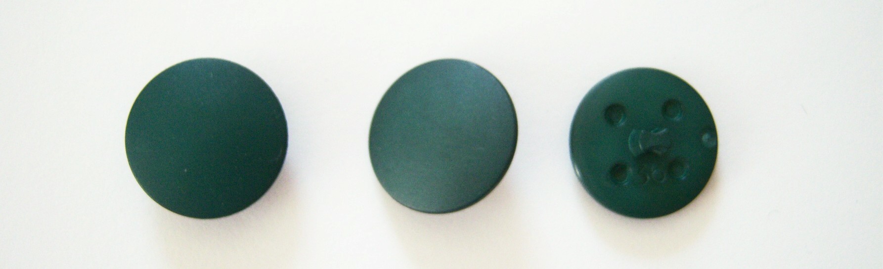 Matte Green 7/8" Poly Shank Button