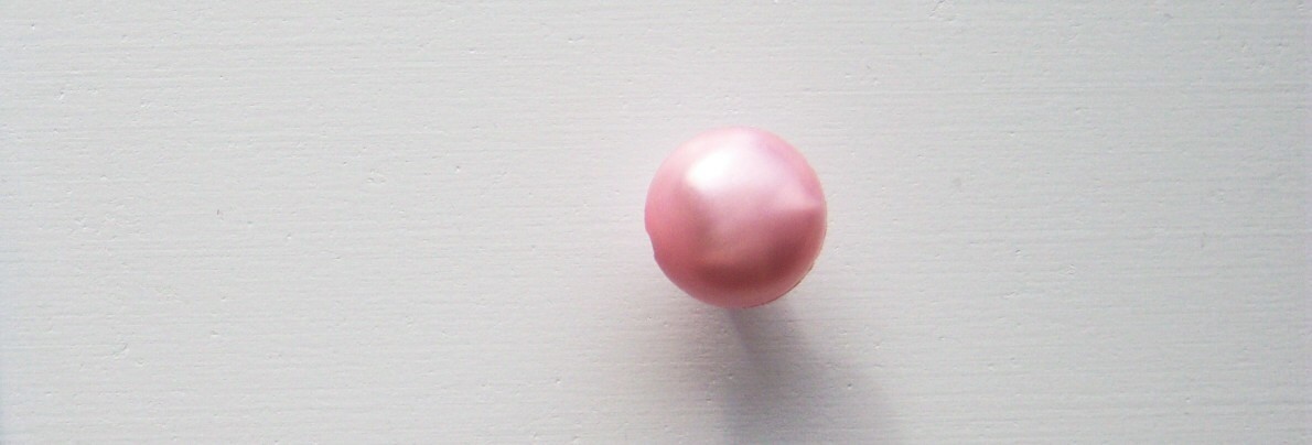 Pink Pearlized 1/2" Half Ball Button