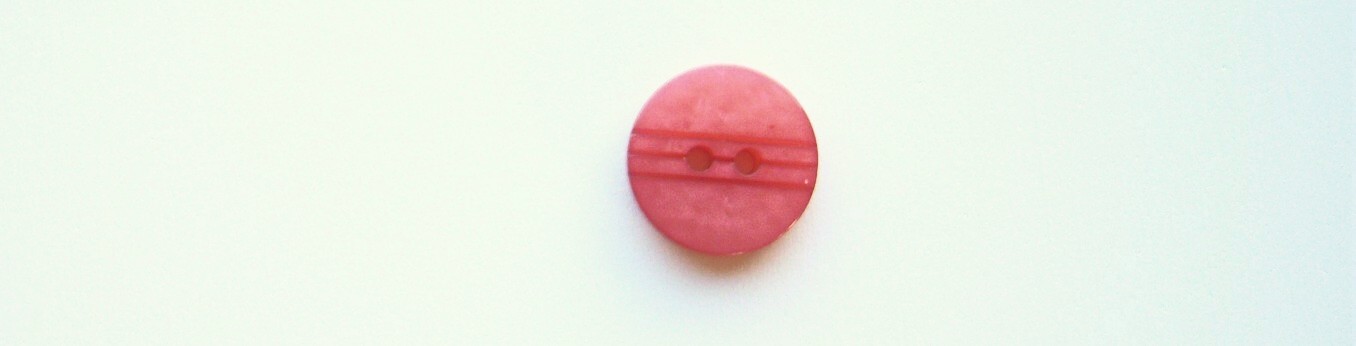 Rose Pearlized 11/16" 2 Hole Button