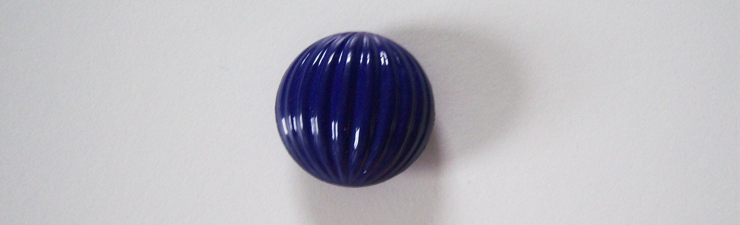 Purple Ridged 1 3/16" Shank Poly Button