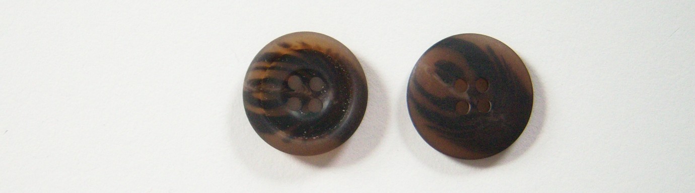 Graphite/Khaki Marbled 3/4" 4 Hole Button