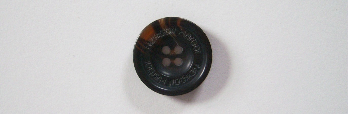 Dark Brown Newport Harbor 7/8" Button