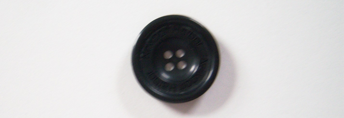 Matte Black Newport Harbor 1" Poly Button