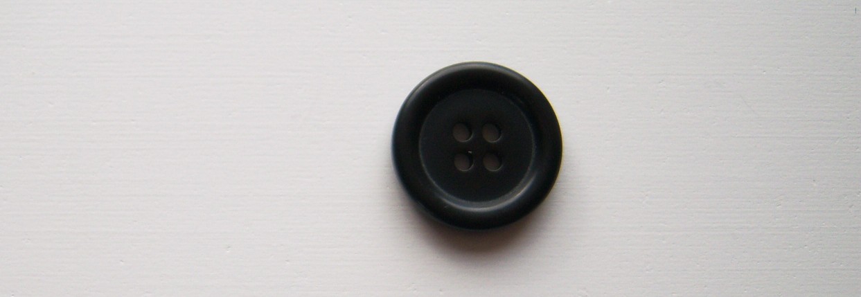 Matte Black 13/16" Poly Button