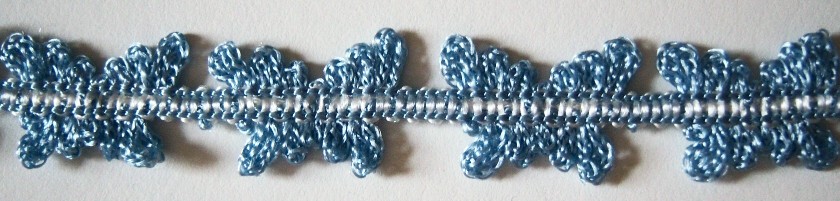 Lake Blue Irid. 3/4" Butterfly Braid