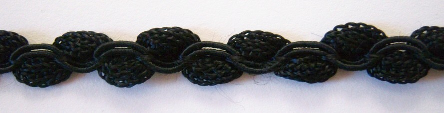 Black 3/8" Braid