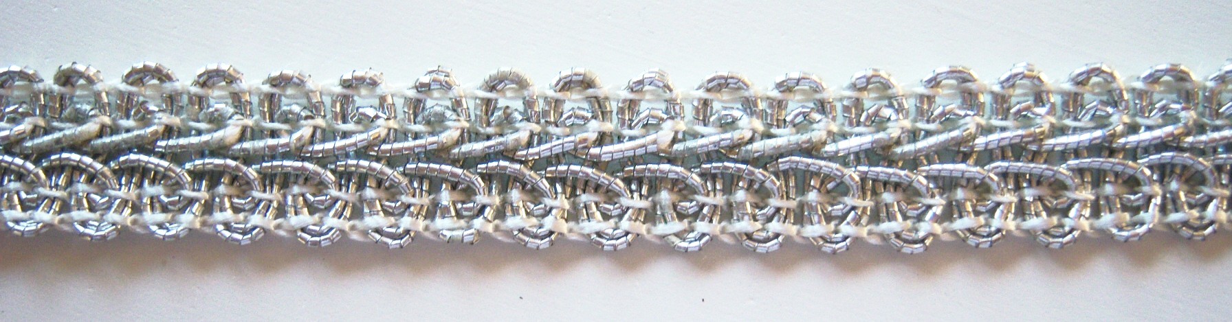 Silver 9/16" Gimp Braid