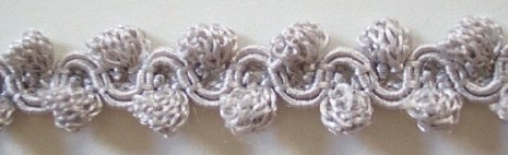 Pearl Grey 5/8" Popcorn Braid