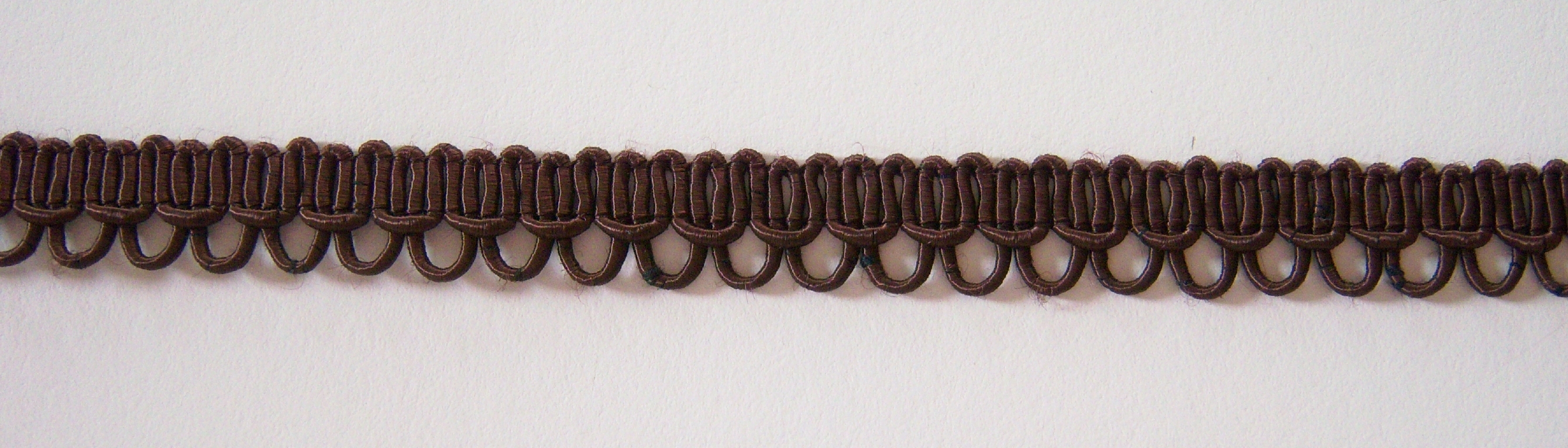 Brown 7/16" Loop Braid