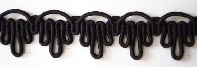 Black 3/4" Polypro Hand Braid